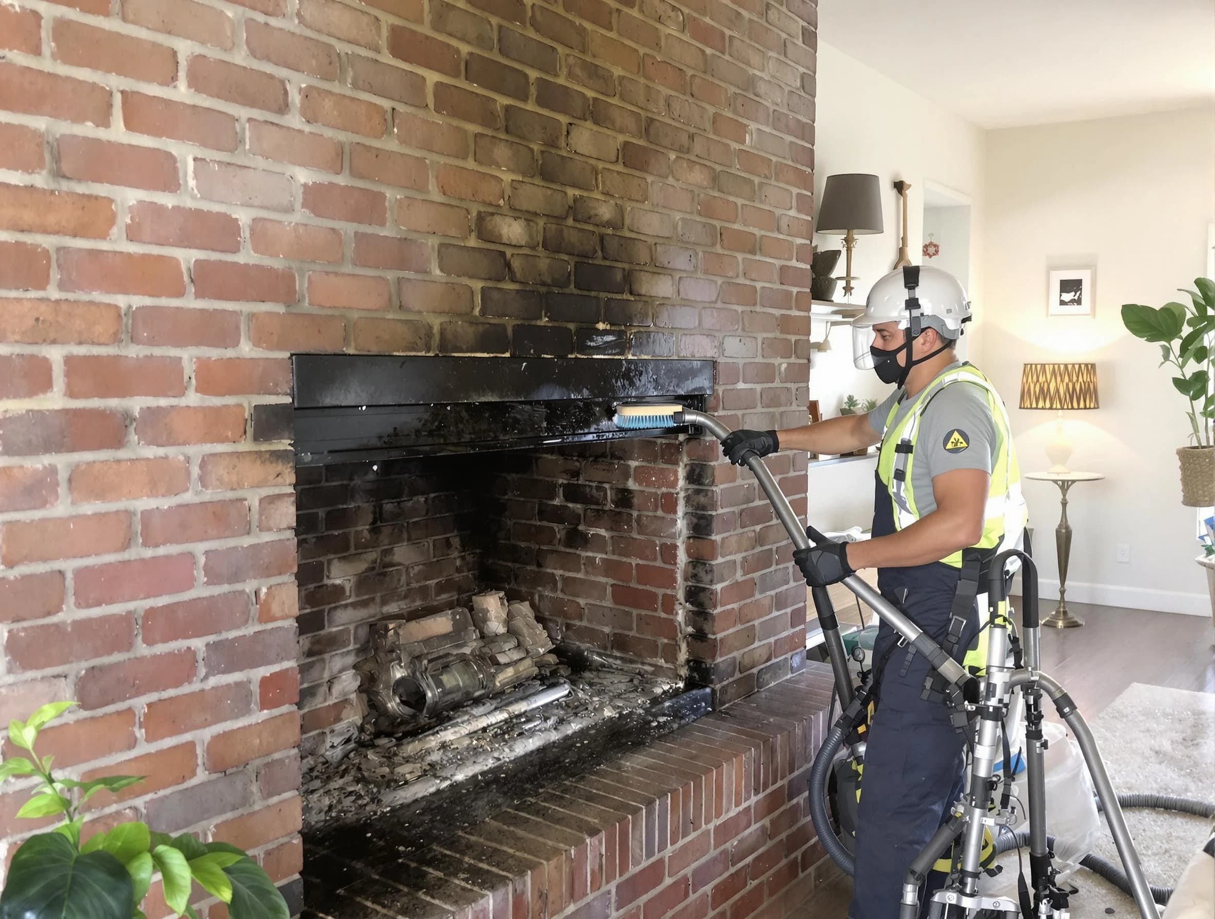 Chandler Chimney Sweep providing fireplace cleaning services in Chandler, AZ