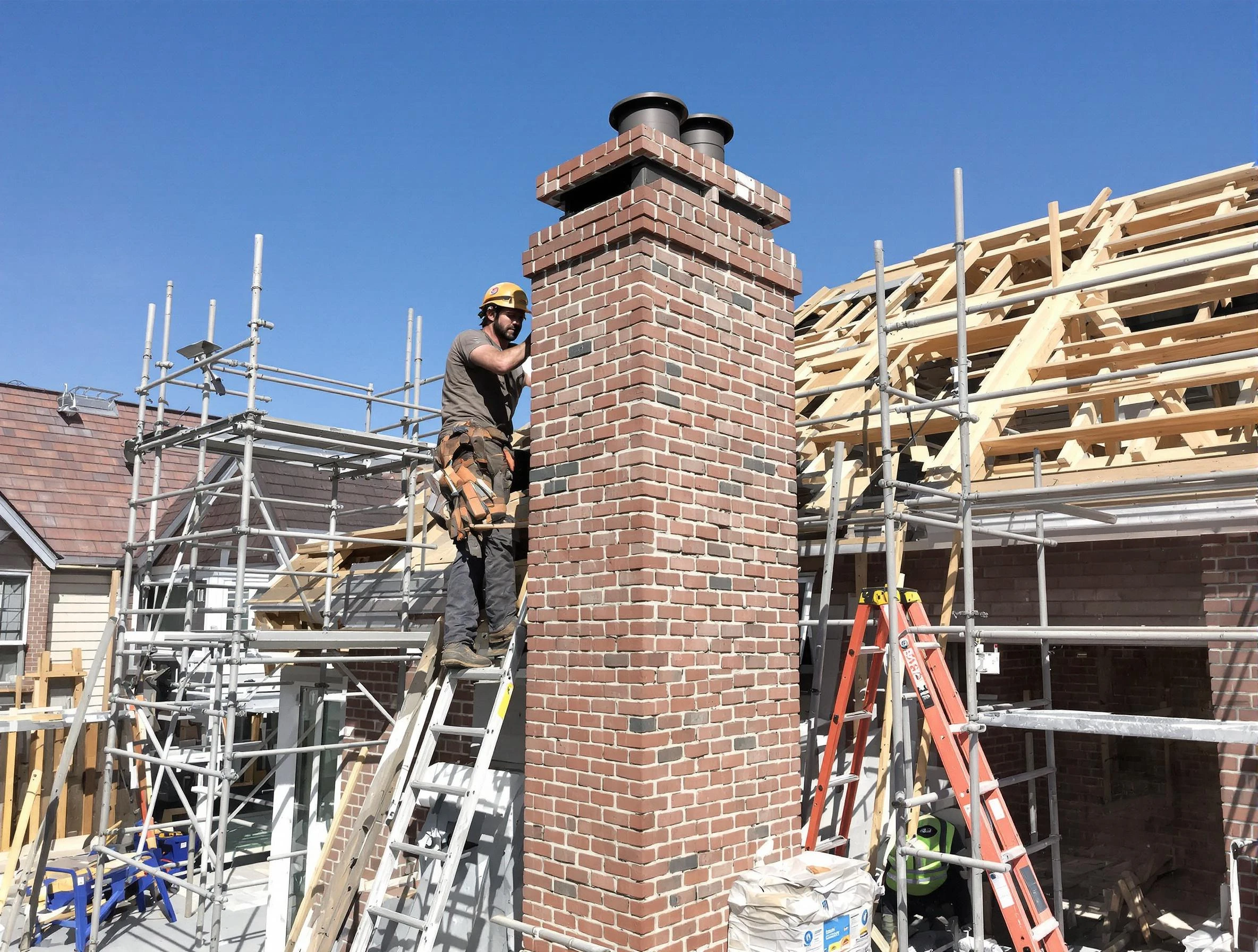New chimney installation completed by Chandler Chimney Sweep in Chandler, AZ