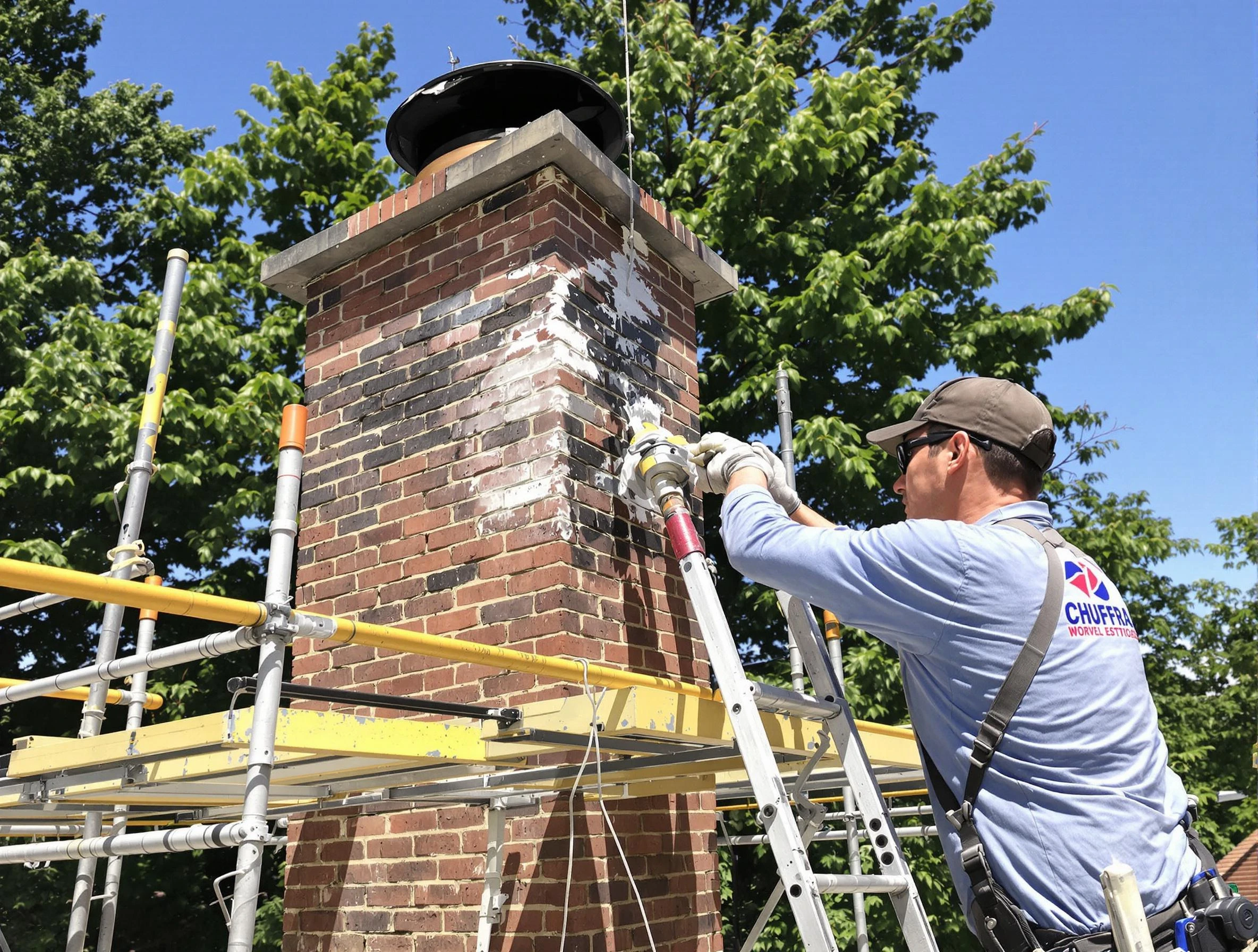 Structural chimney repair by Chandler Chimney Sweep in Chandler, AZ